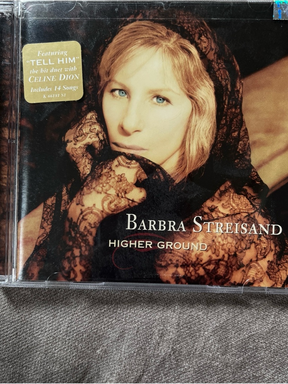 Higher Ground CD - Black Lace Cover